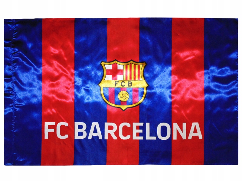 Flaga Fc Barcelona 150 x 100 Oficjalna Pasy Fcb