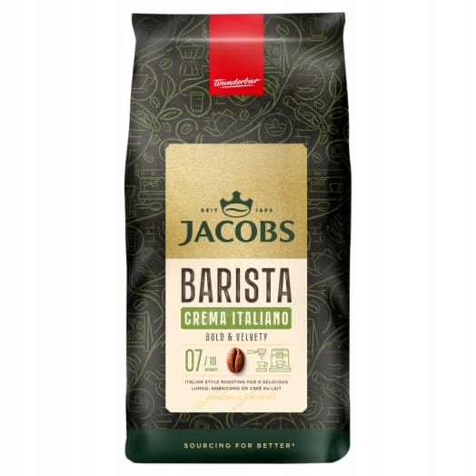 Levně Jacobs Barista Edition Crema Italiano Káva zrnková