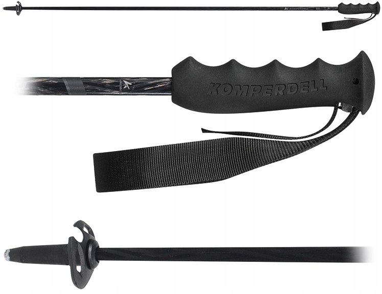 Kije kijki narciarskie Komperdell Carbon Speed Limited 125cm
