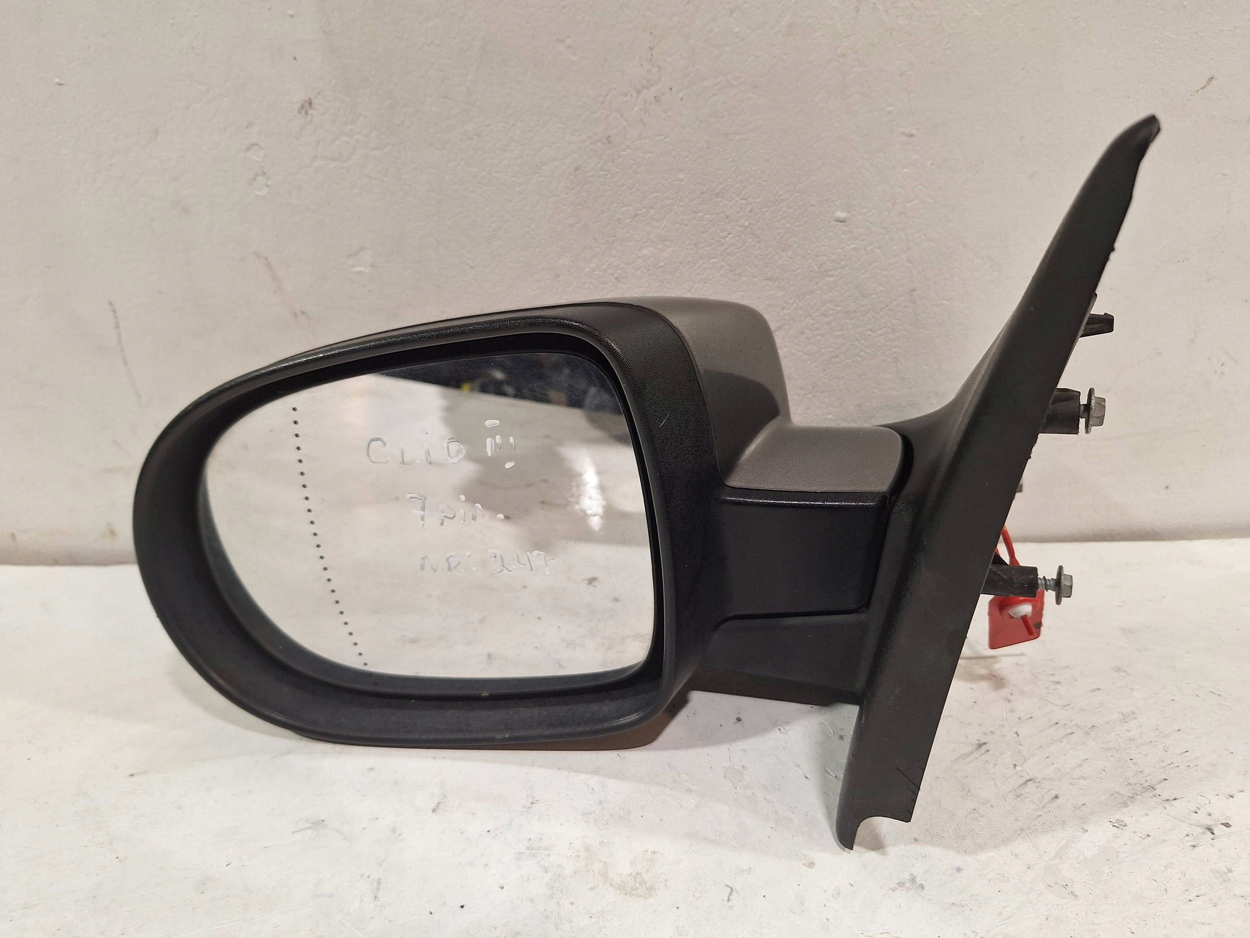 mirror exterior left 7 vertical RENAULT CLIO III LIFT 09