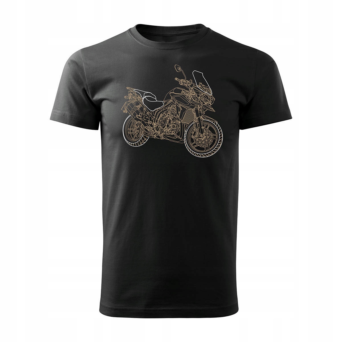 

Koszulka z motocyklem na motor Triumph Tiger