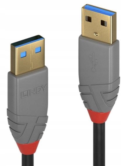 Kabel USB 3.0 typ A-A SuperSpeed Lindy 36752 2m