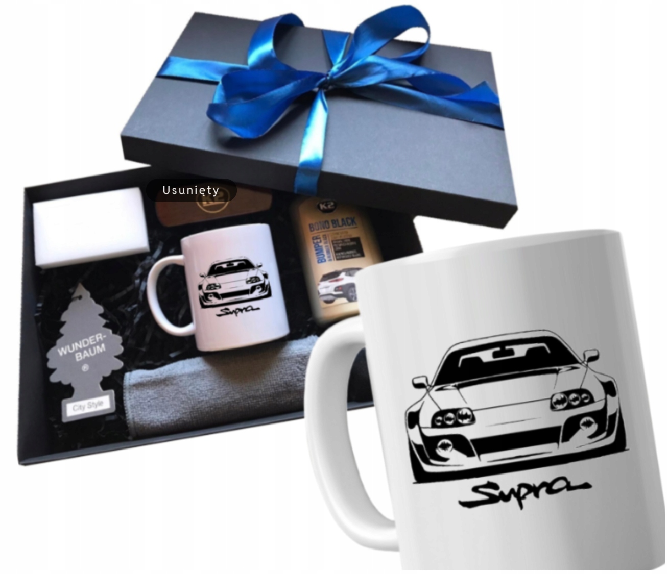 Dárková sada vánočního hrnku pro řidiče auta Supra pro chlapce Jdm