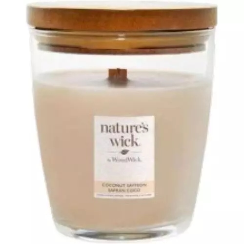 Wood Wick svíčka Coconut Saffron 286g