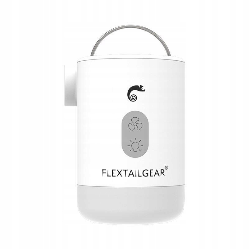 Pompka elektryczna materaca 4w1 Flextail Max Pump 2 Pro lampka powerbank