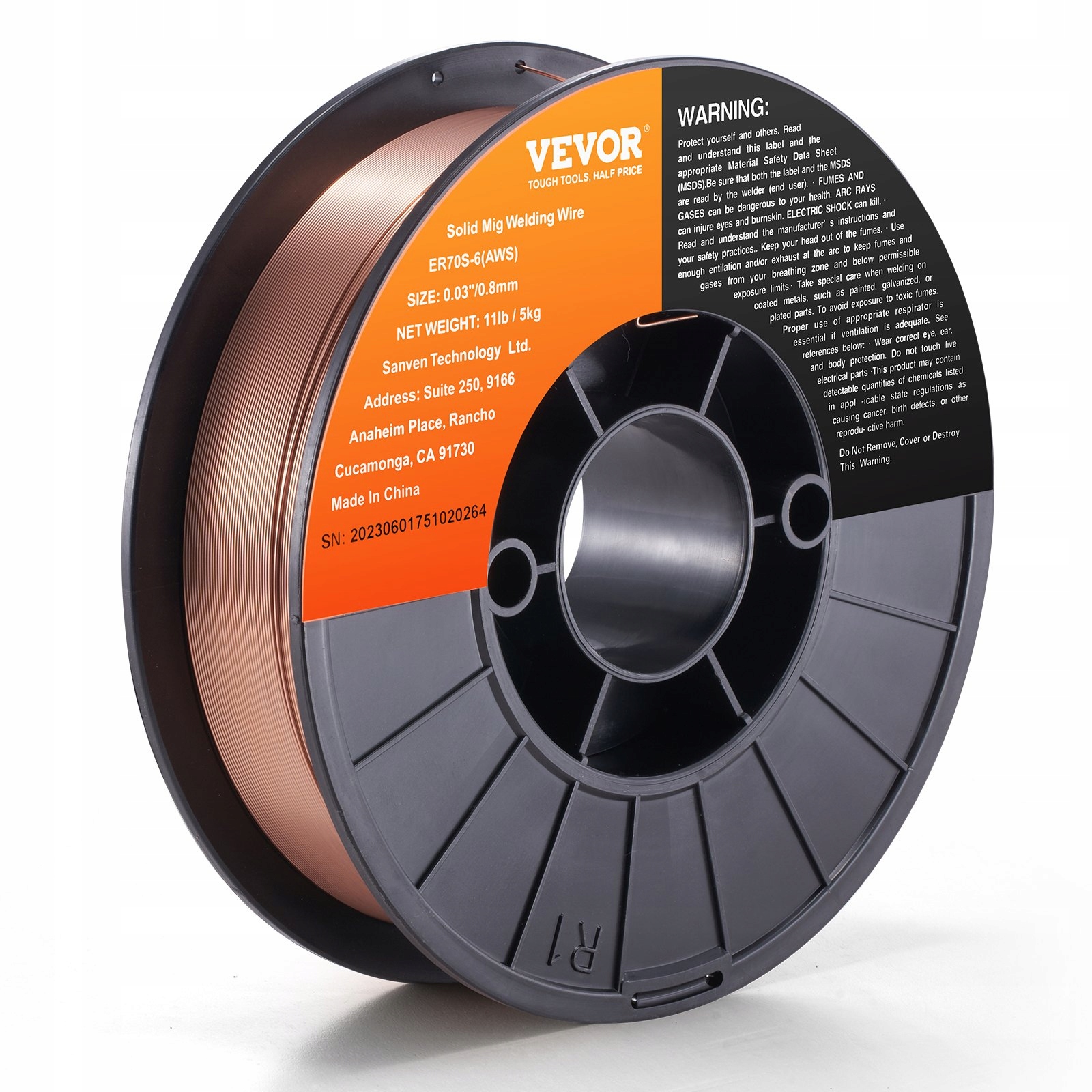 Svařovací drát z měkké oceli 0,8 x 200 mm