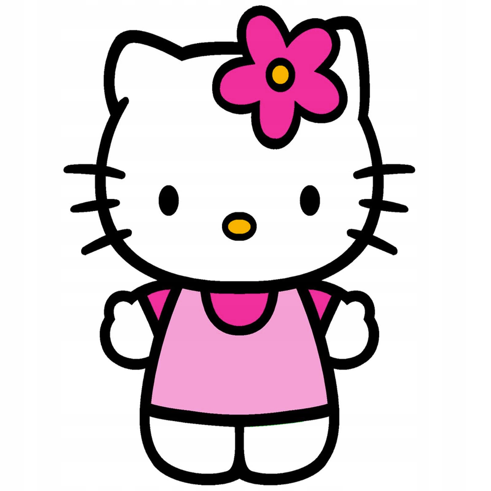 Naklejka na ścianę dla dzieci Hello Kitty 200 cm na 120 cm