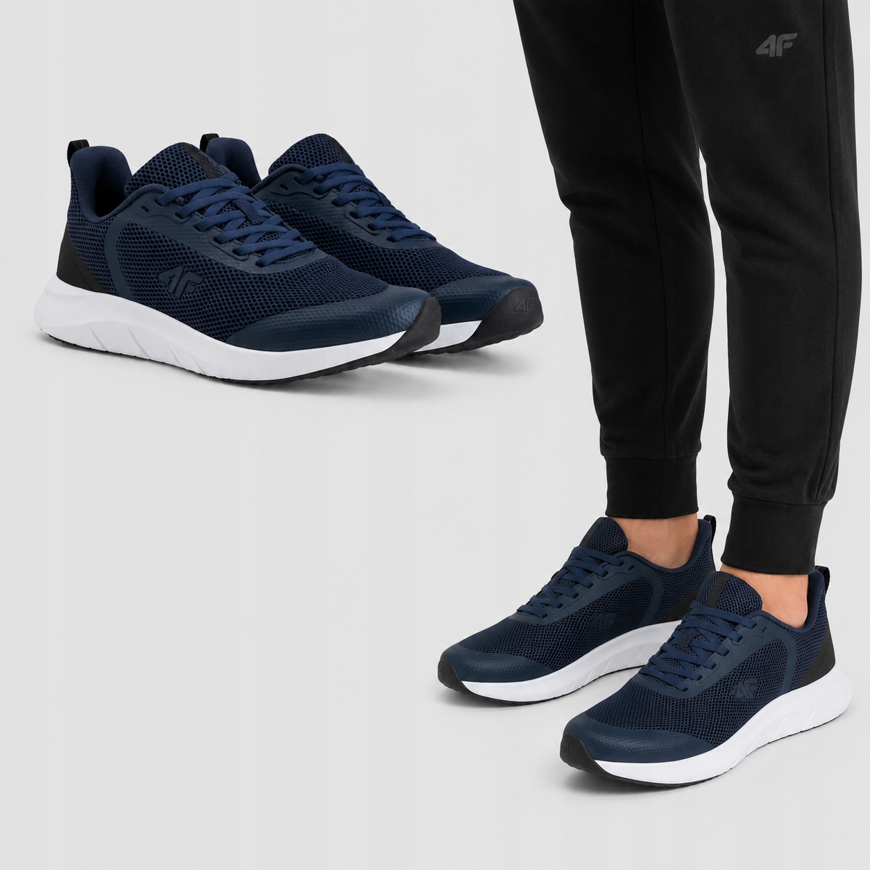 Pánské Boty 4F Outdoorové Sportovní Boty Tmavě Modré 41 M207 SS26