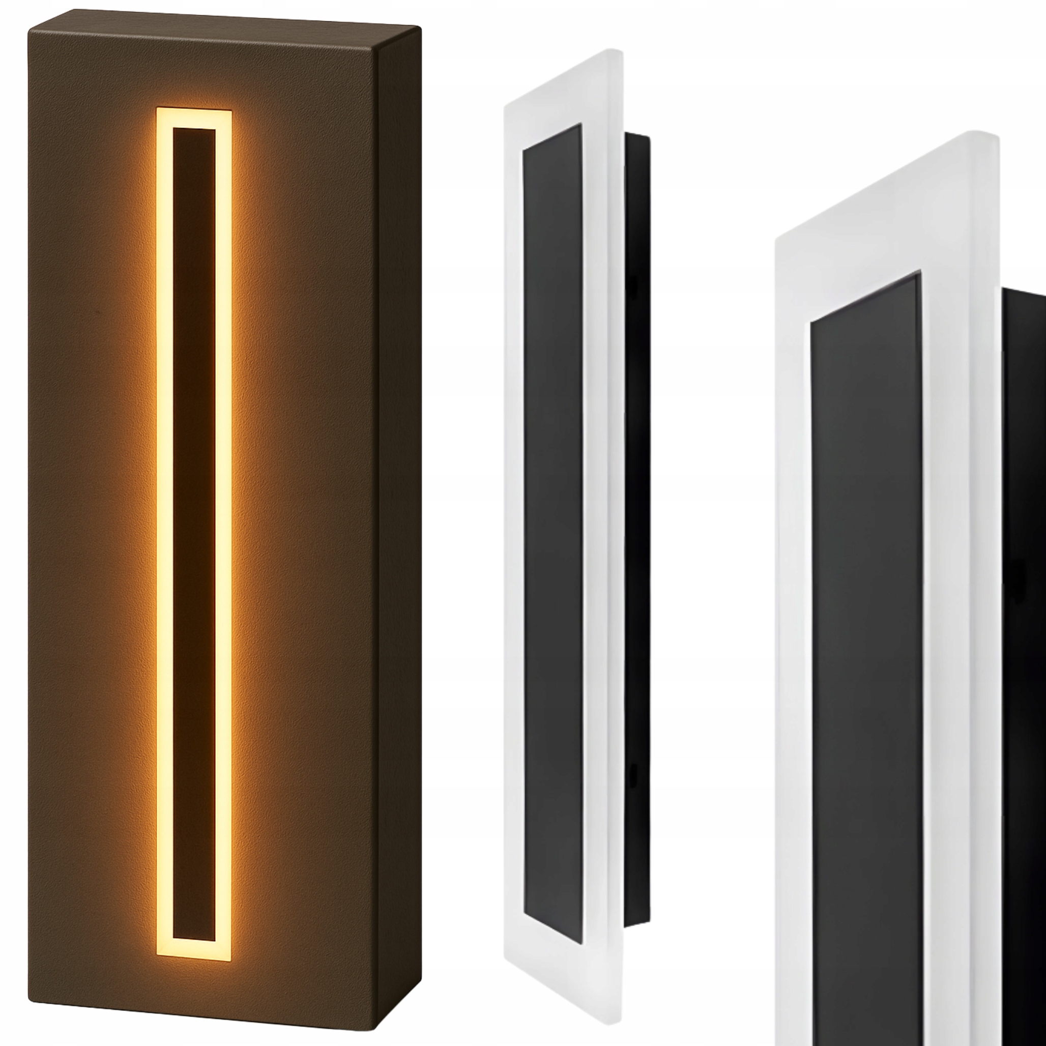 Lampa Ogrodowa Kinkiet Elewacyjny Led Zewnętrzny Długi 150CM B.ciepła 30W