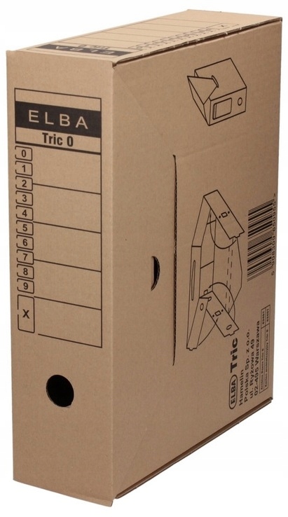 

Karton archiwizacyjny TRIC-0 A4 95mm Brązowy