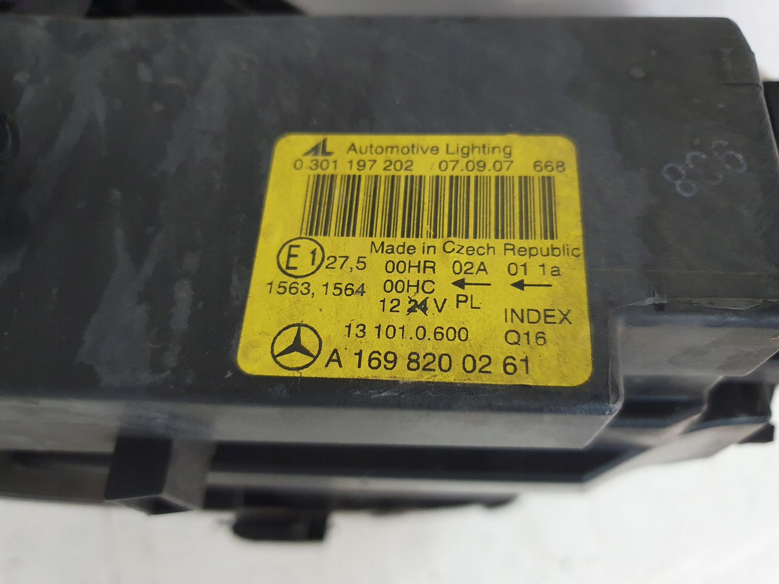 light right front front MERCEDES A-KLASA 169 A1698200261