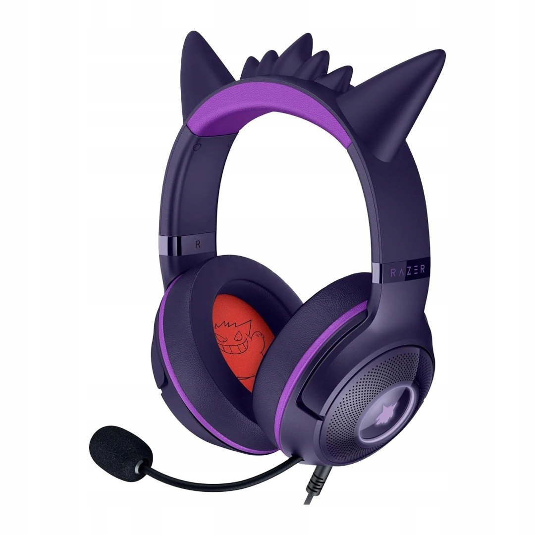 Slúchadlá Razer Kraken Kitty V2 Pokémon Káblové Náhlavné Mikrofón