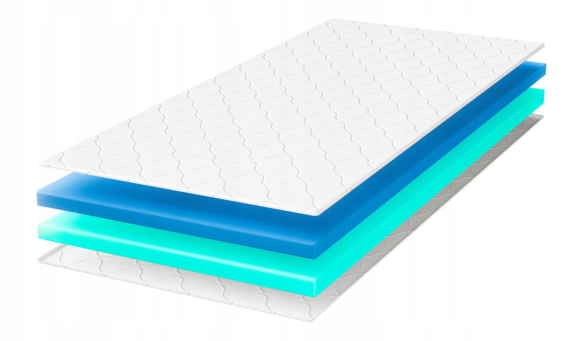 Vrchný matrac 120x200 Visco Best Topper 8 cm na pohovku H2 H3