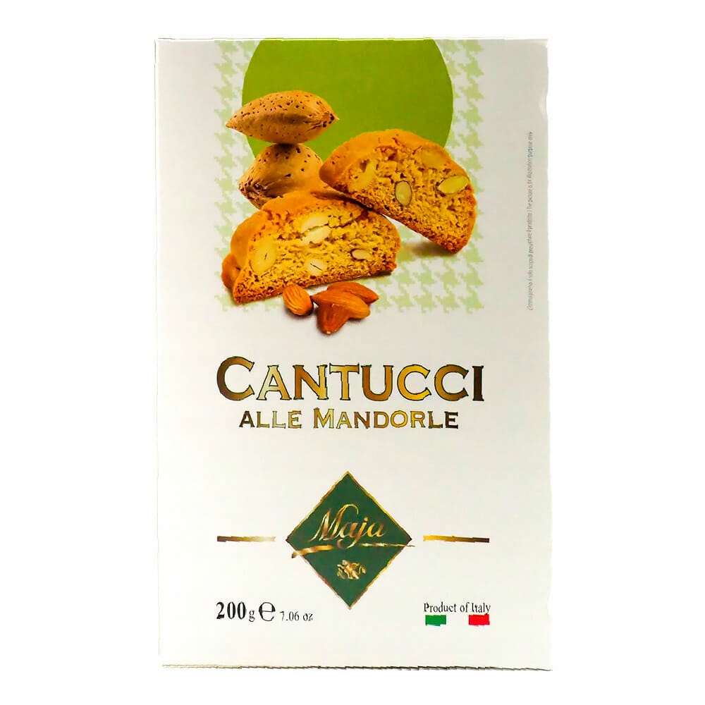 Levně 4x Sušenky s celými mandlemi Cantuccini alle mandorle 200 g Maja