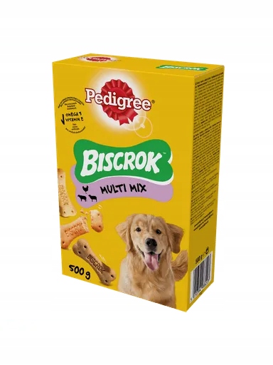 5x Pedigree Biscrok Multi Mix 500 g