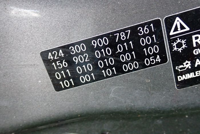 MERCEDES W156 156 GLA 13- Capot
