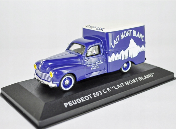 Peugeot 203 C Lait Mont Blanc Altaya 1:43