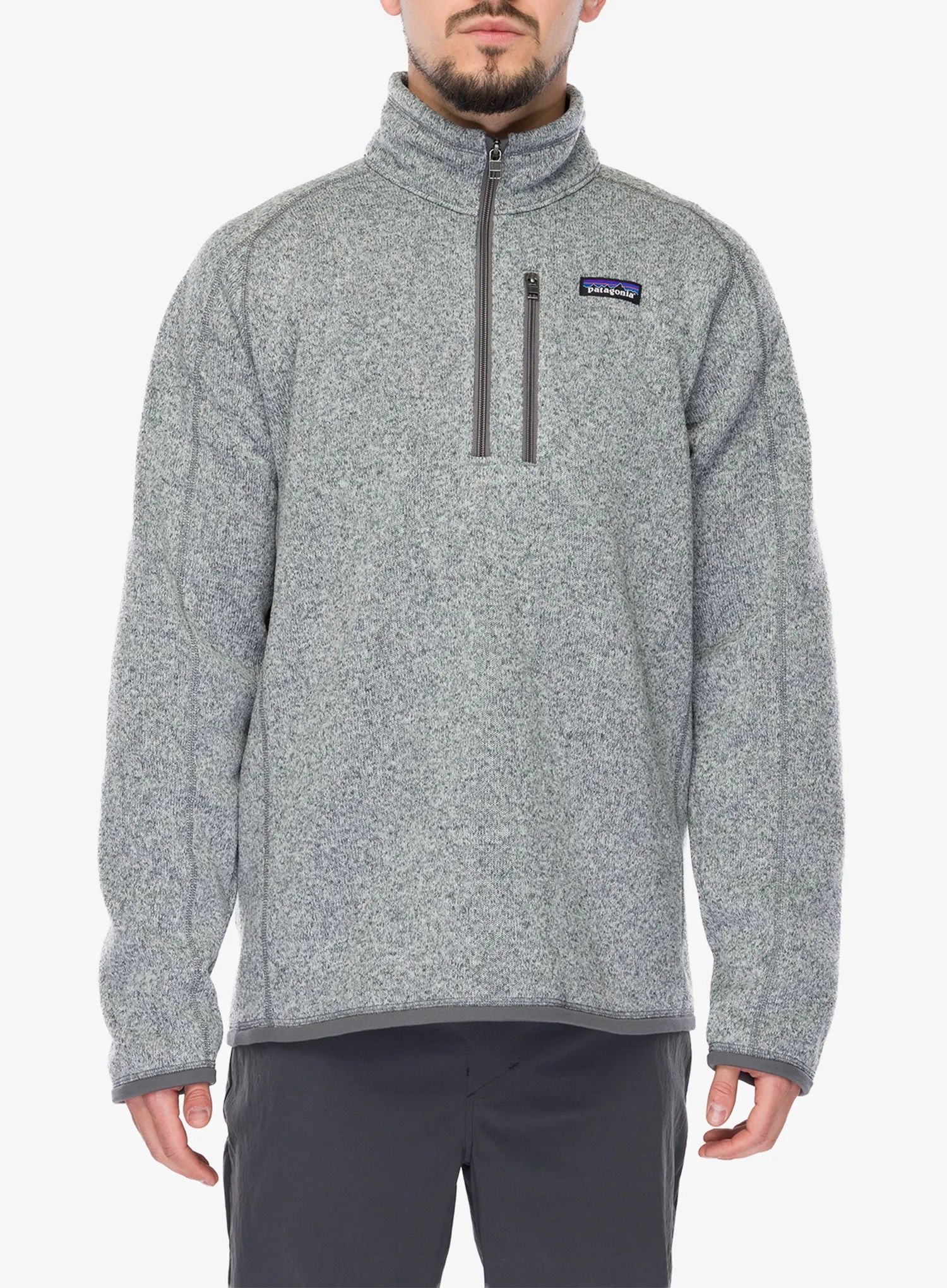 Fleecová bunda Patagonia Better Sweater 1/4 Zip stonewash XXL