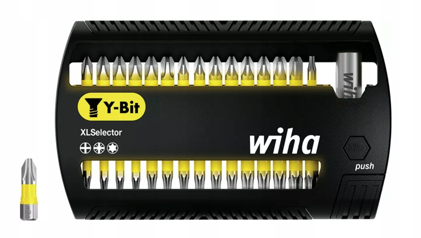 Wiha Sada Bitov XLSelector Y-bit PH/PZ/Torx 25MM