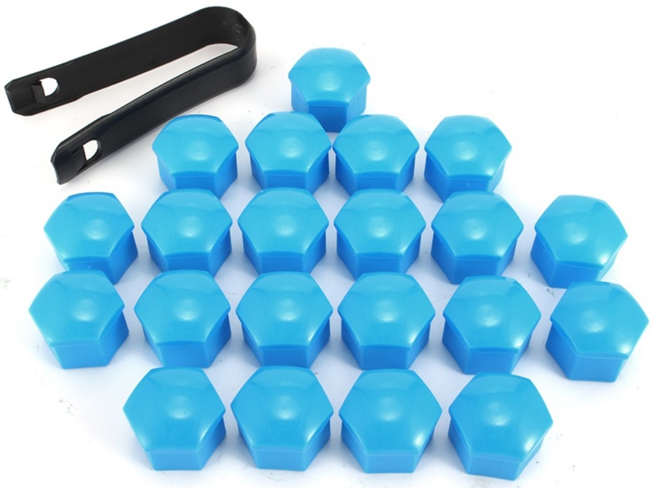 NAKŁADKI ZAŚLEPKI KAPSLE NA ŚRUBY KOŁA FELGI 17 mm