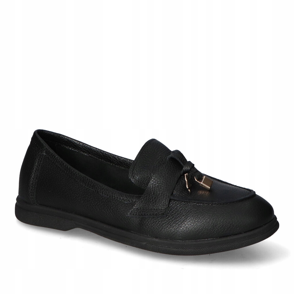 Mokasíny Tuomo 1734 Černý Groszek 36