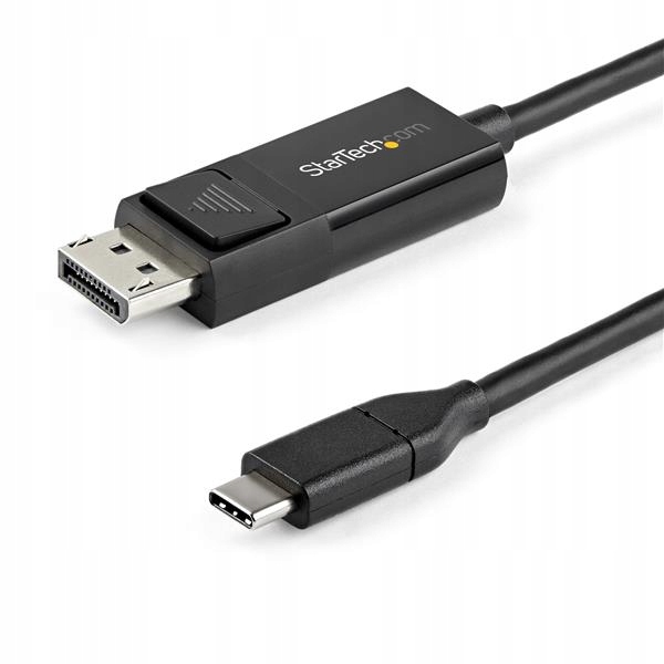 StarTech.com CDP2DP2MBD adapter kablowy 2 m Usb C DisplayPort Czarny