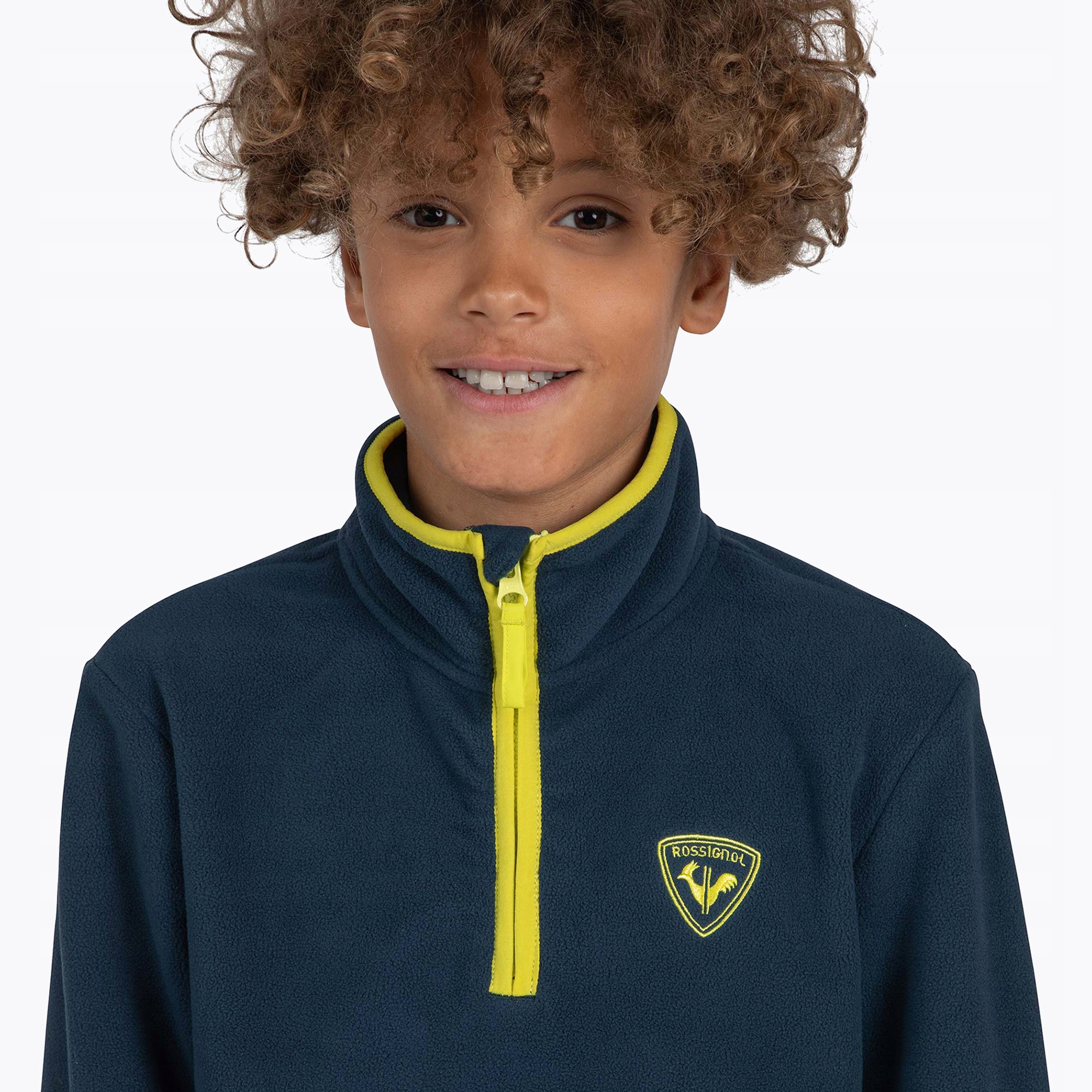 Dětská mikina Rossignol Jr Strawpile Fleece Fz dark navy 16