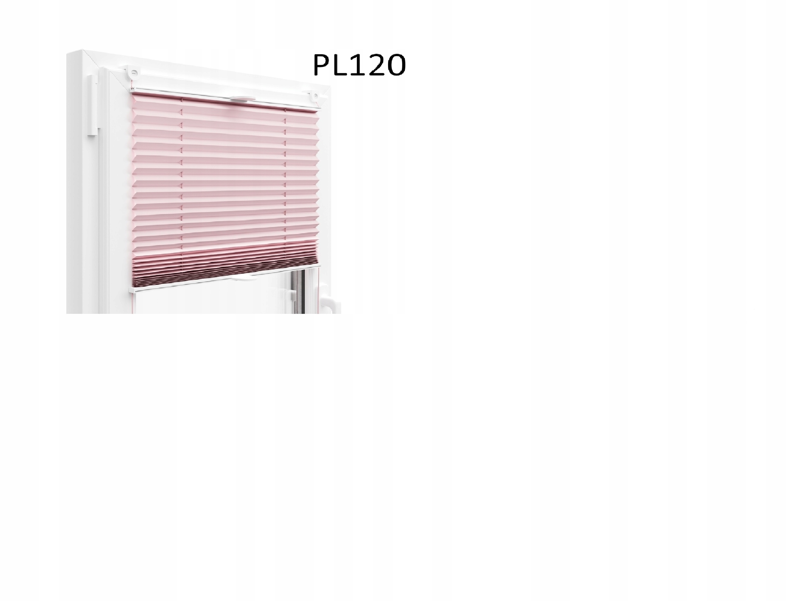 Roleta plisowana PLISA okienna MONTAŻ INWAZYJNY! Długość 230 cm