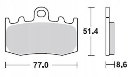 MCB748SV - Тормозные колодки передние TRW LUCAS BMW R 1200 GS Adv 06-12