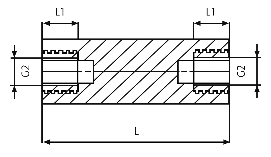 TUL-KDI20 Tulejka dystansowa plastik 20 mm gwint wew. M3 Producent Inna