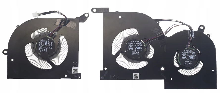 Ventilátor Komplet Cpu Gpu Msi GS66 Stealth MS-16V4 16V4 BS5005HS-U4Q BS500
