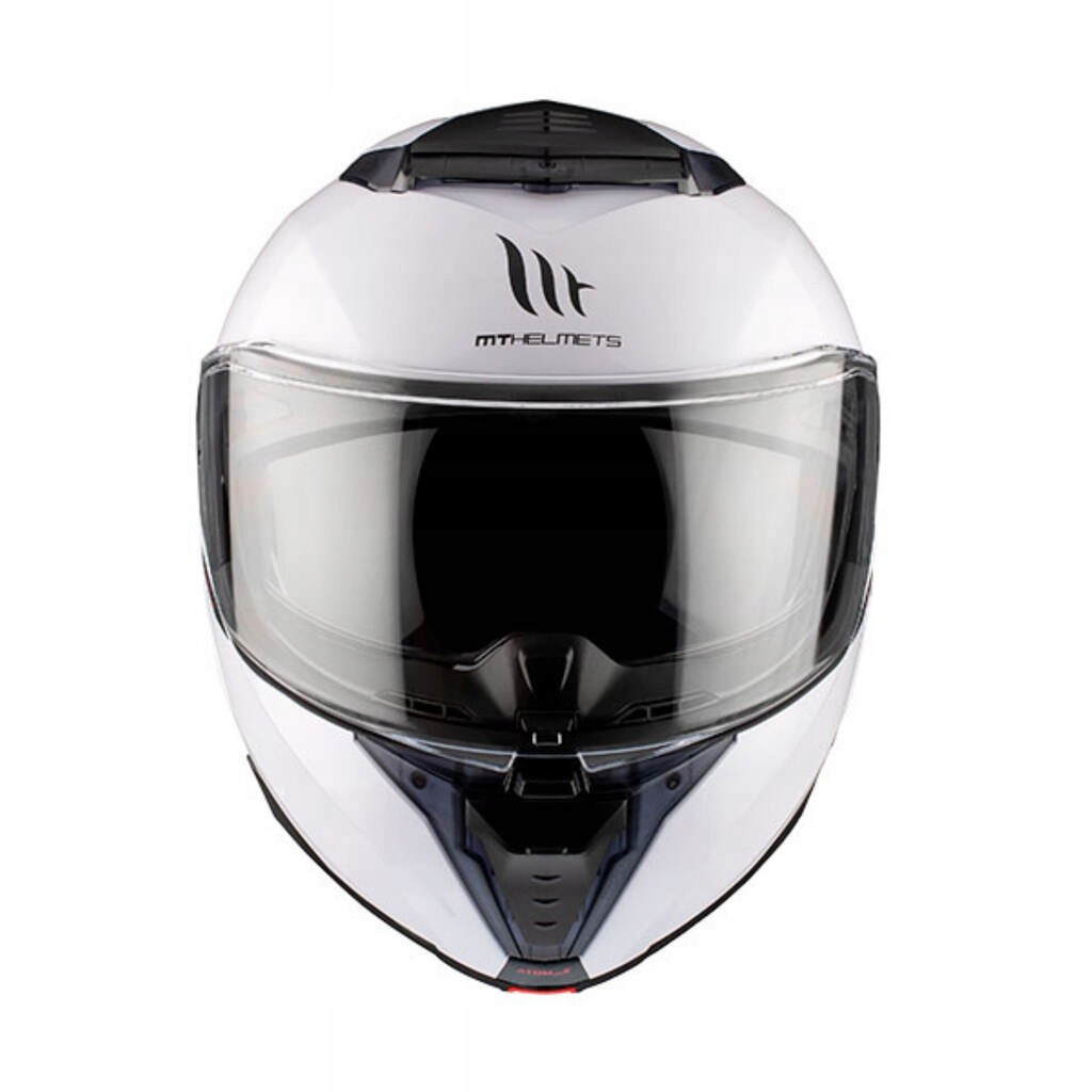 MT Atom 2 SV szczękowy kask motocyklowy biały połysk L Kolor biały