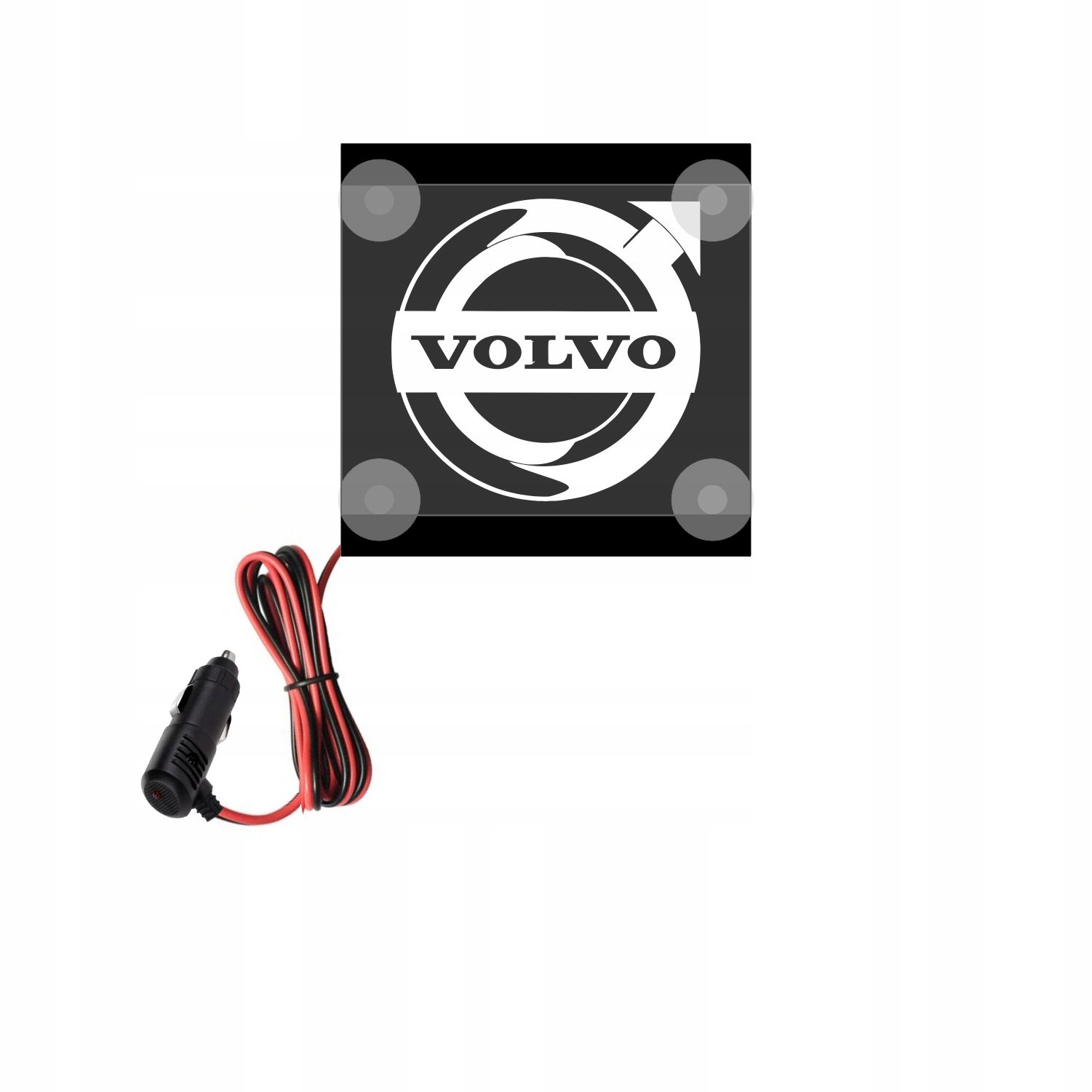 Led rohová tabule Logo Volvo 1 kus Rohová tabule 15x15 cm