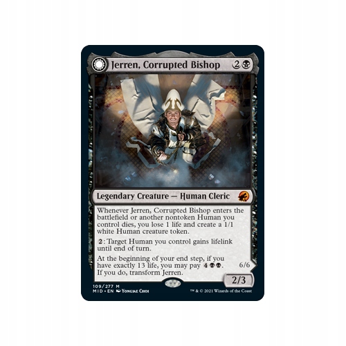 Mtg Jerren, Corrupted Bishop Foil (Mythic Rare)