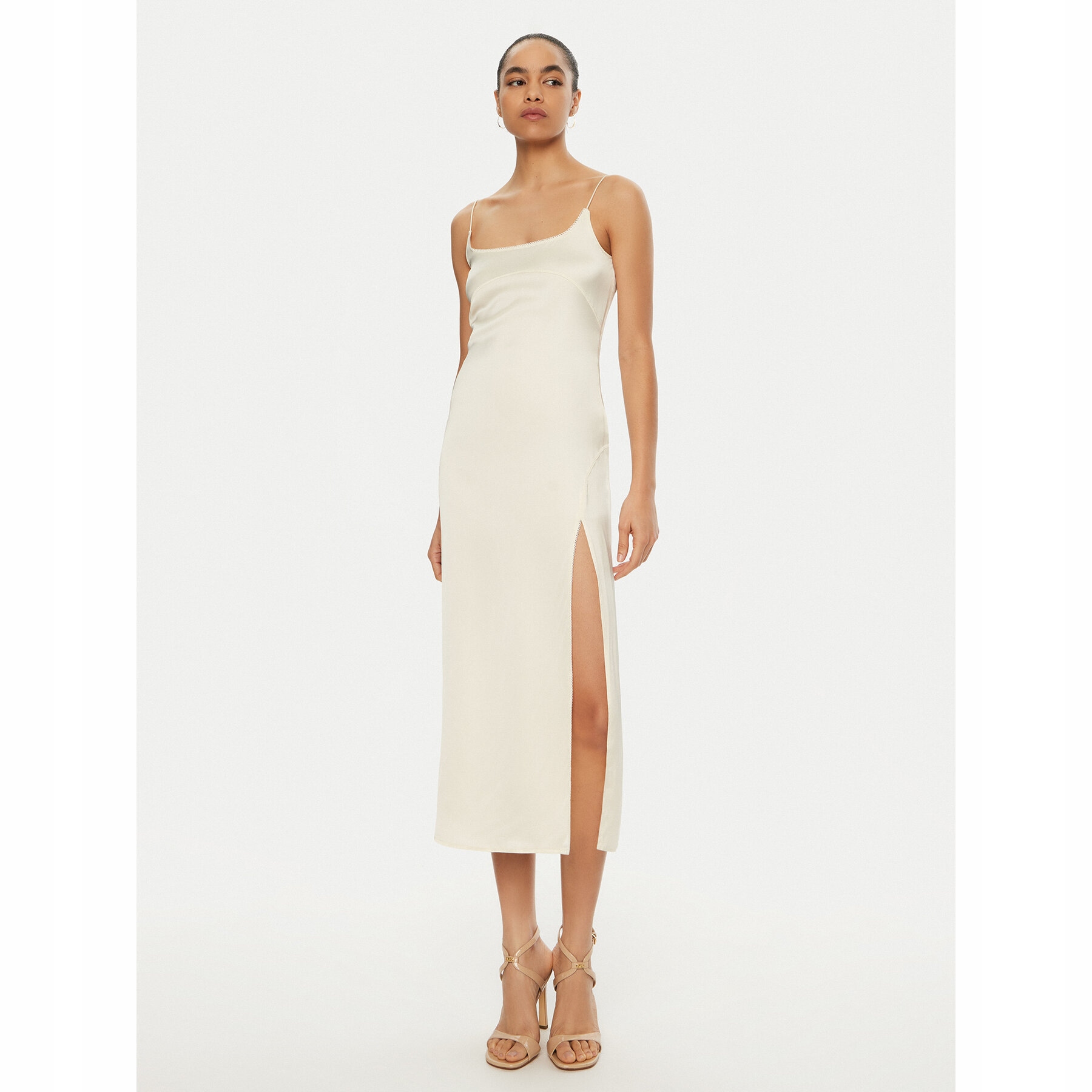 Jacquemus Damskie Sukienka koktajlowa Écru
