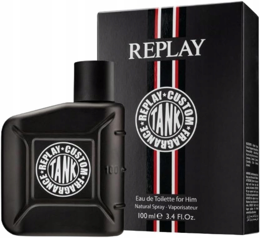 Replay Tank Custom Fragrance For Him Toaletní voda 100 ml