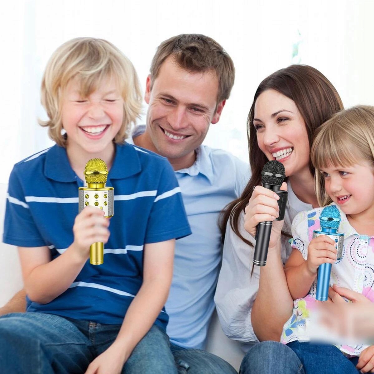 MIKROFON BEZPRZEWODOWY KARAOKE GŁOŚNIK BLUETOOTH PREZENT NA DZIEŃ DZIECKA Model ws585 dla dzieci