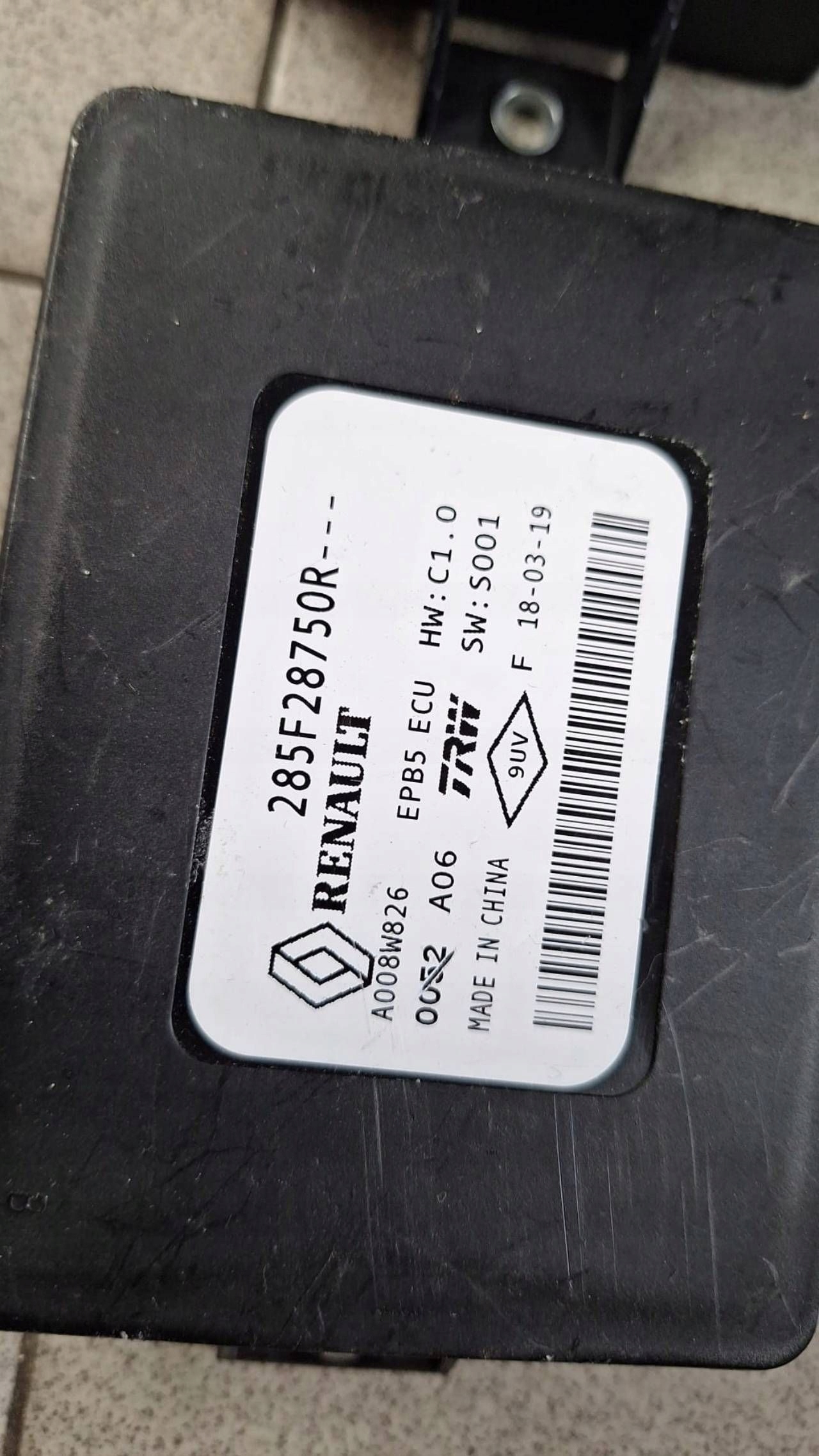 module electric brake Renault Captur II 285F28750R