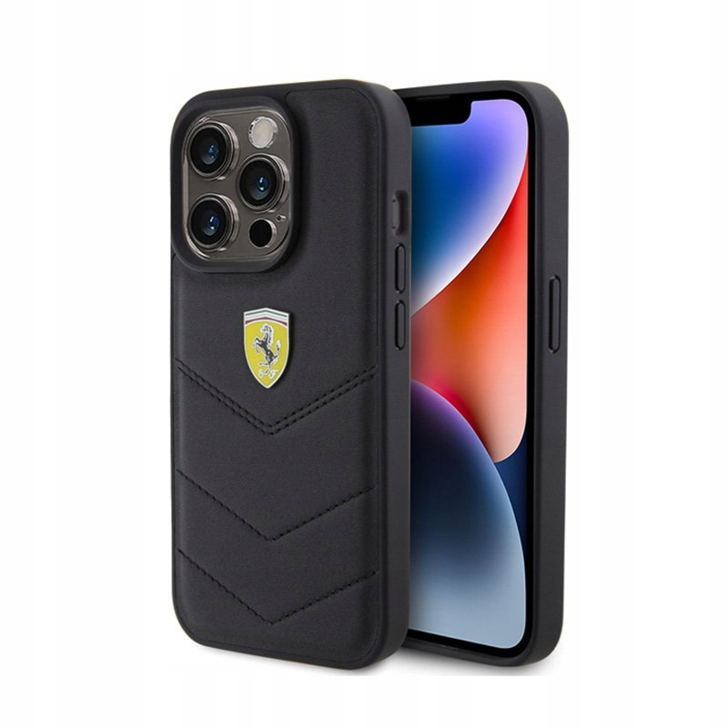 Ferrari – Pouzdro pro iPhone 15 Pro (černé)