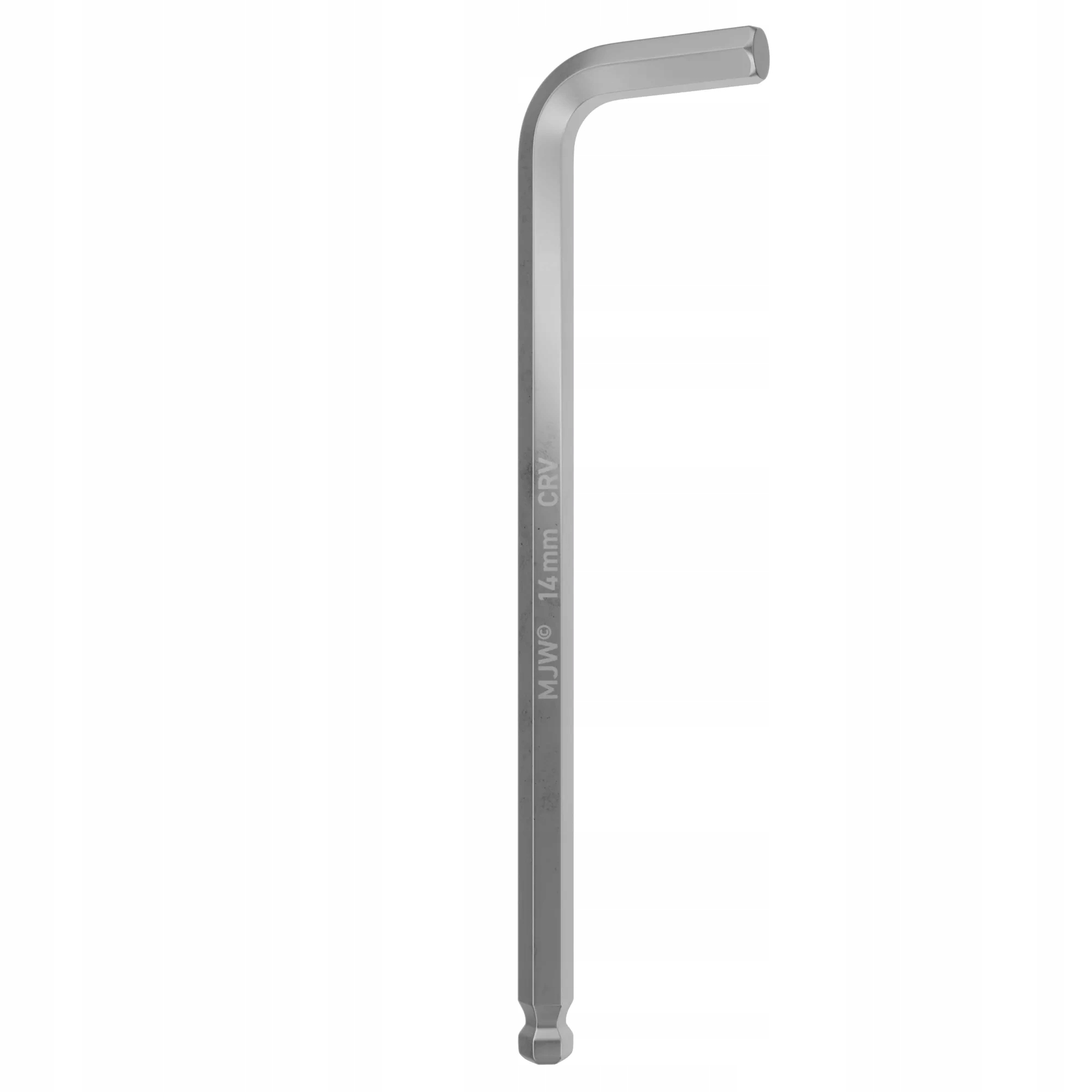 Hex imbusový klíč ohýbaný s kuličkou 14 mm Mjw