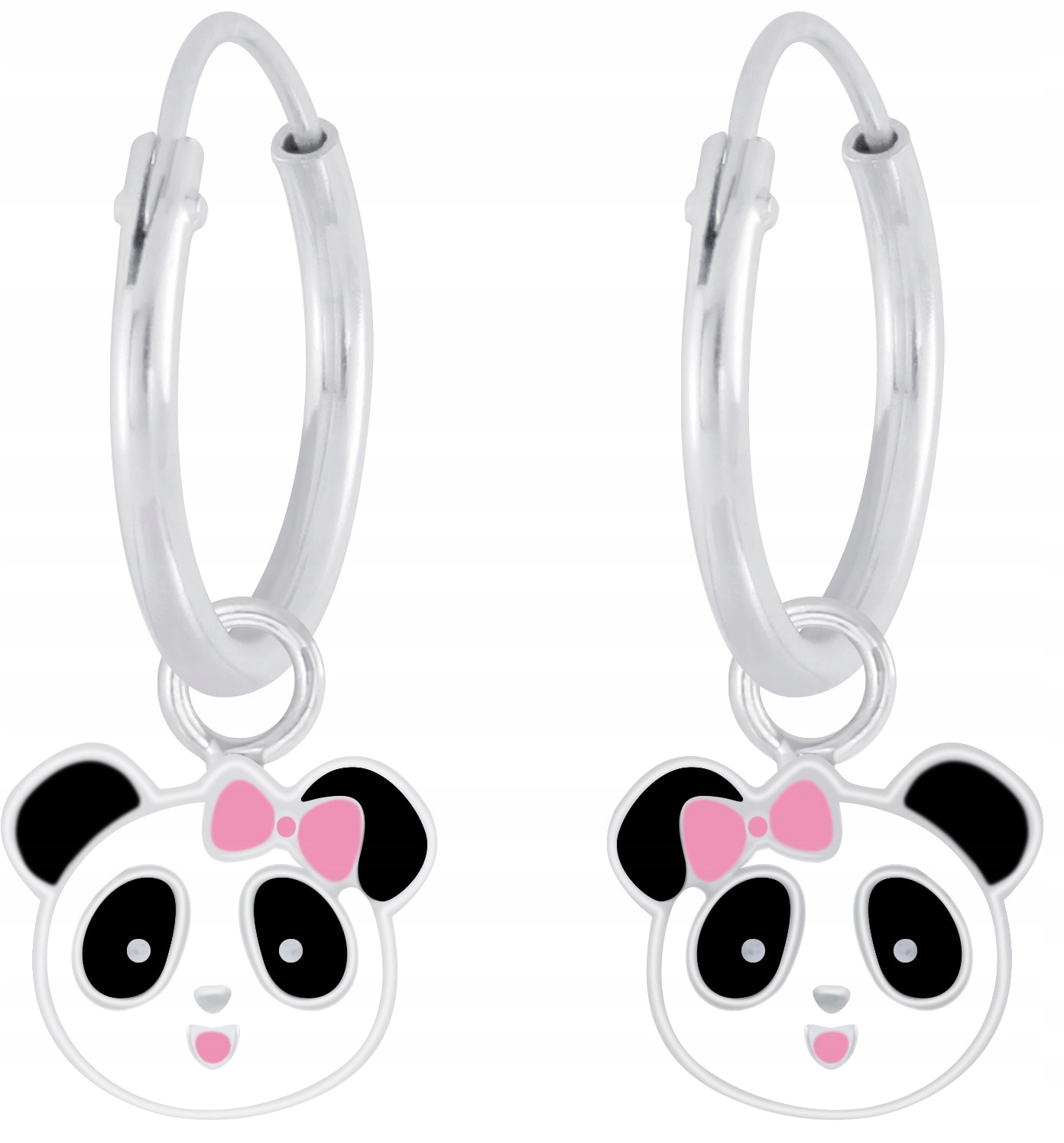 

Kolczyki Dla Dzieci Srebrne Panda