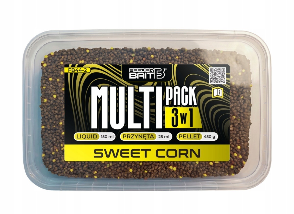 Multipack 3w1 Feeder Bait Sweet Corn