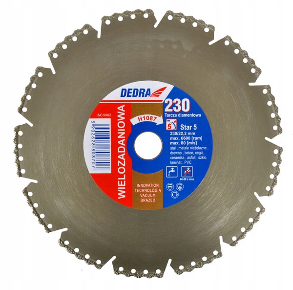 Diamantový kotouč na kov Vacuum Brazed 125 x 22 mm