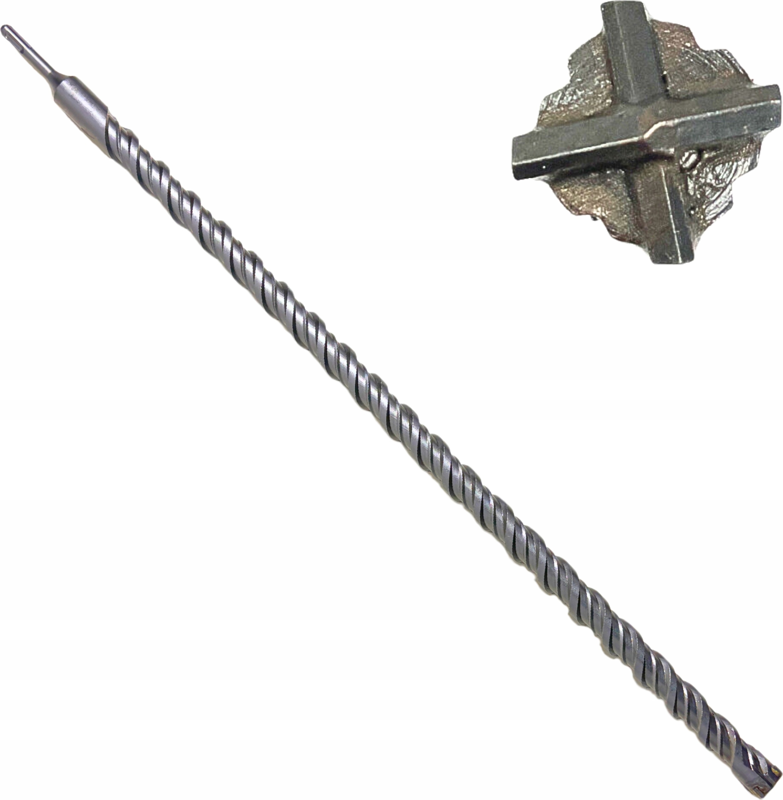 Allbe Vrták do betonu SDS-Plus 32x800 mm křížový železobeton