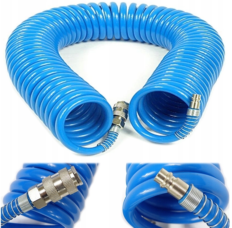Wąż Spiralny Przewód Pneumatyczny 5x8mm 10m