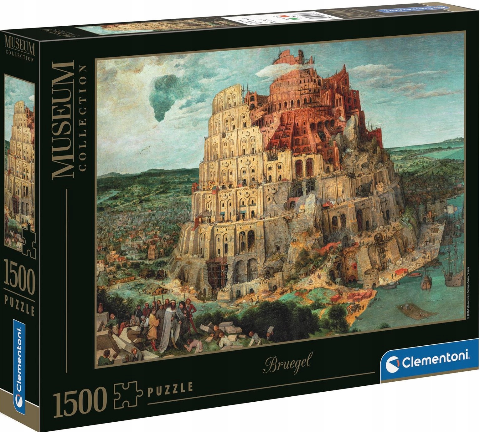 

Puzzle 1500 Museum The Tower Of Babel Wieża Babel