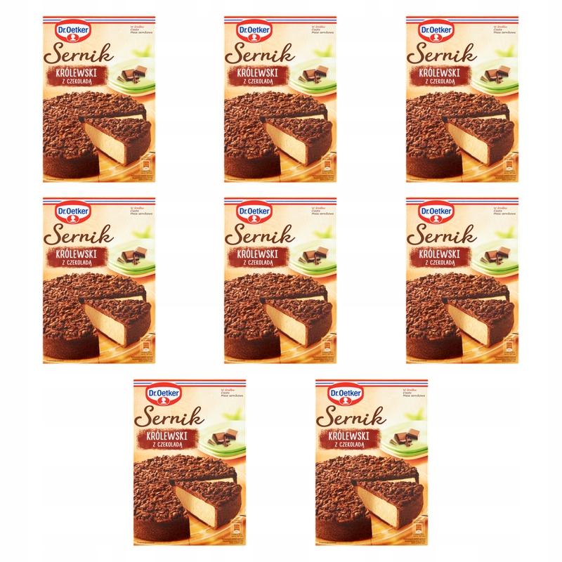 Dr. Oetker Královský tvarohový koláč 520 g X8