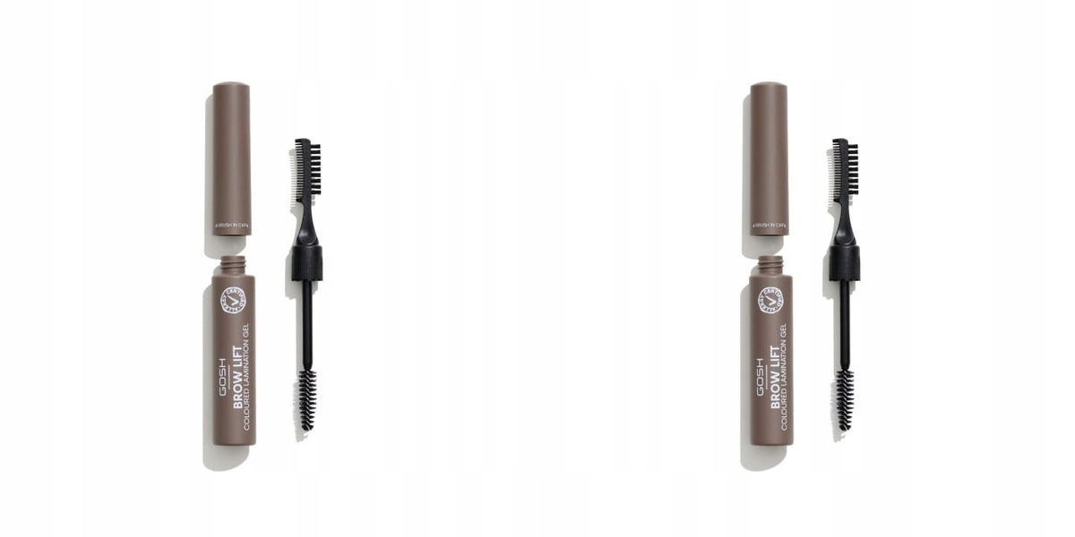 2x Gosh Brow Lift Lamination Gel 001 Greybrown