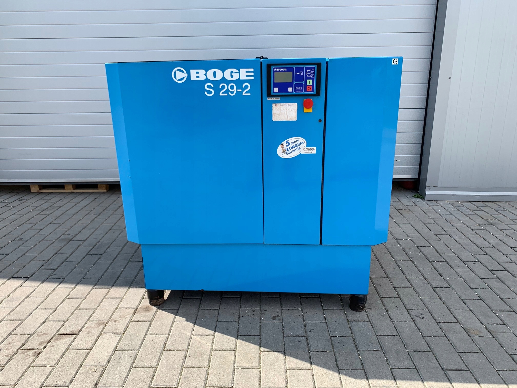 SPRĘŻARKA ŚRUBOWA KOMPRESOR BOGE 22KW 10 BAR 3.05m3