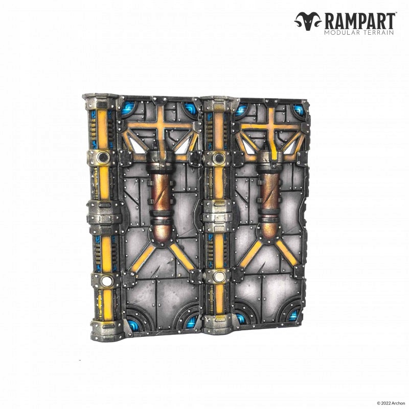 Rampart Cobalt Foundry 40k tereny do gier System Rampart Modular Terrain